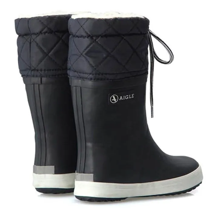Bottes Giboulée Fourées | Bleu marine- Image produit n°4
