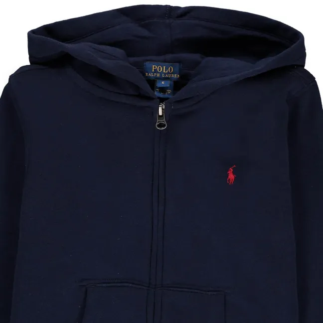 Hoodie Zippé | Bleu marine