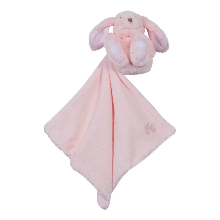 Doudou lange Augustin le lapin | Rose pâle- Image produit n°2