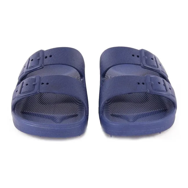 Buckled Sandals | Blue