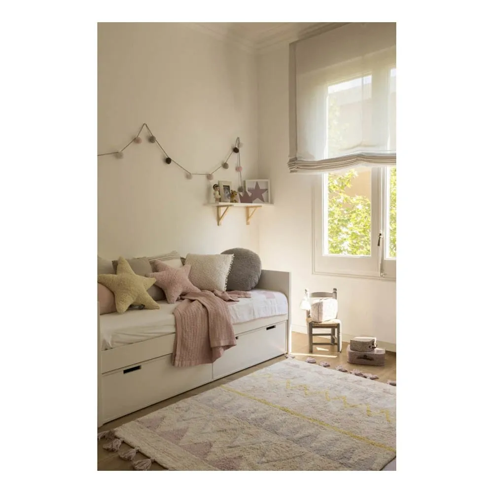 Tapis Azteca | Beige Nude- Image produit n°1