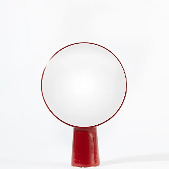 Cyclope Table Mirror, Ionna Vautrin | Red- Product image n°1