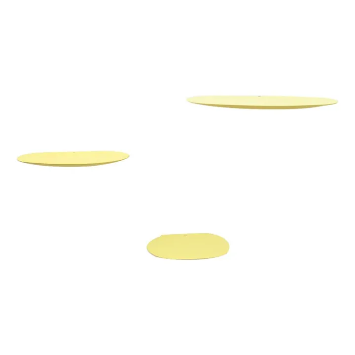Isola Ceramic Shelf, Studio Brichetziegler - Set of 3 | Yellow- Product image n°0