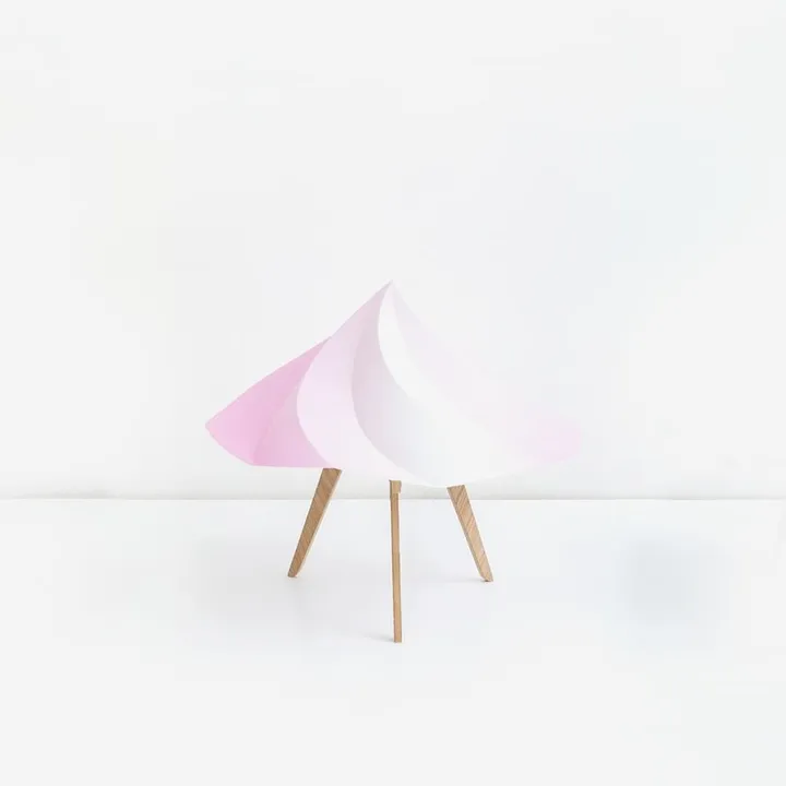 Chantilly Table Lamp, Constance Guisset - Small Model | Pale pink- Product image n°1