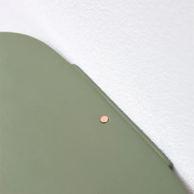 Mensole in ceramica Isola, Studio Brichetziegler - Set da 3 | Verde oliva