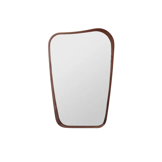 Miroir Organique 63x90 cm | Noyer