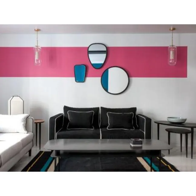 Miroir Organique 63x90 cm | Noyer