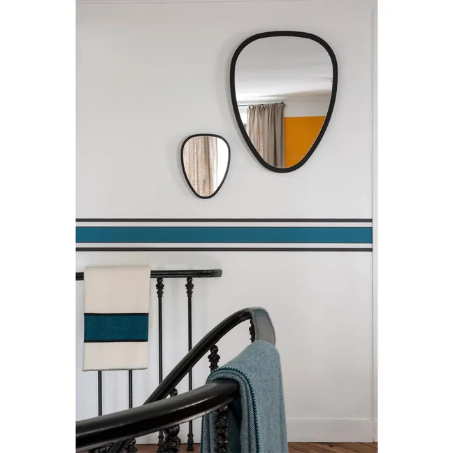 Espejo Ovo | Roble negro