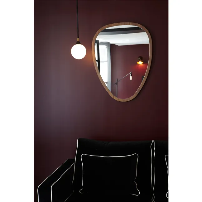 Miroir Ovo | Chêne noir