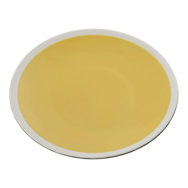 Assiette plate Sicilia D26 cm | Jaune tournesol- Image produit n°0