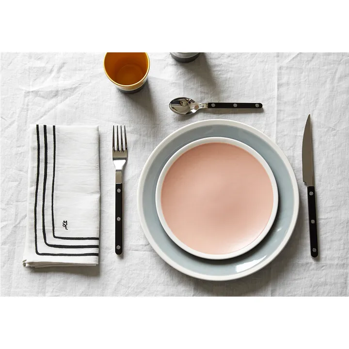 Assiette plate Sicilia D26 cm | Jaune tournesol- Image produit n°2