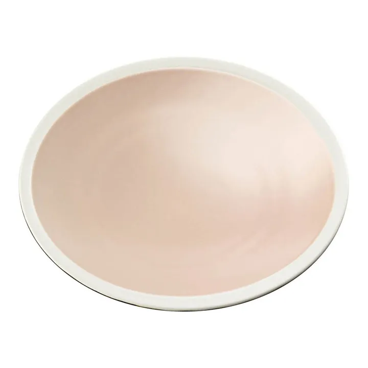 Assiette creuse Sicilia D24 cm | Baby pink- Image produit n°0