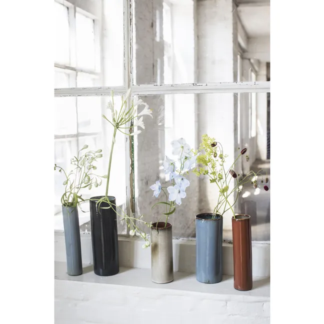 Tube by Anita Vase 6x15.5cm | Grey