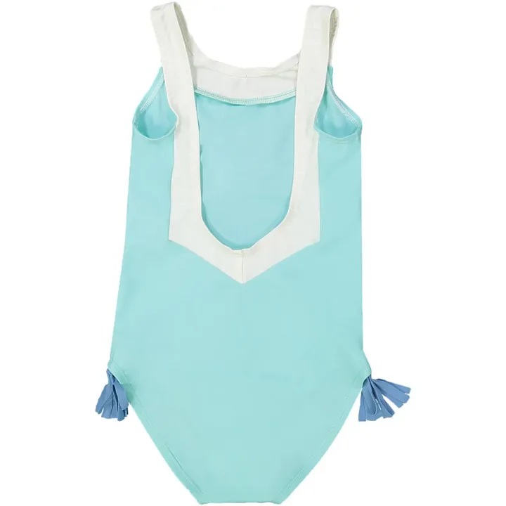 50+ UV Protective Swimsuit | Azure blue- Product image n°3