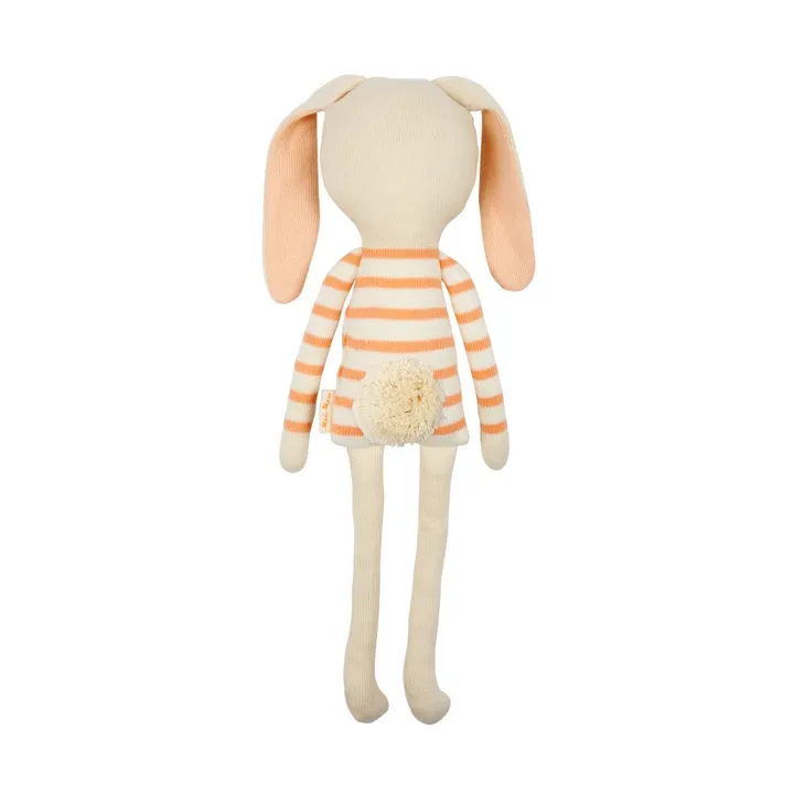 Striped Knit Rabbit Soft Toy- Product image n°3