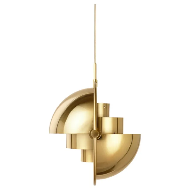 Multi-Lite Ceiling Light, Louis Weisdorf, 1972 | Brass