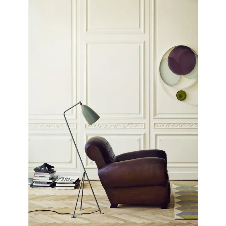 Lampadaire Gräshoppa, Greta M. Grossman 1947 | Bleu gris- Image produit n°2