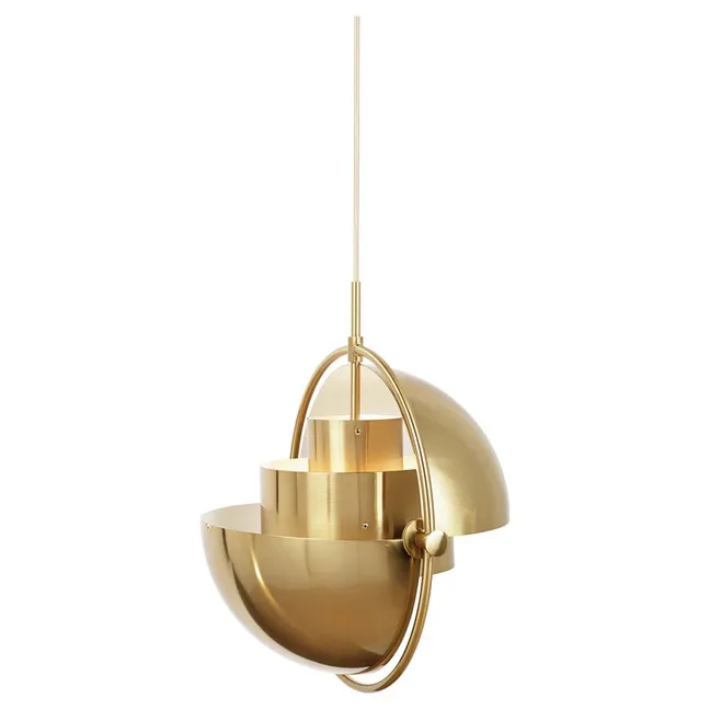 Multi-Lite Ceiling Light, Louis Weisdorf, 1972 | Brass
