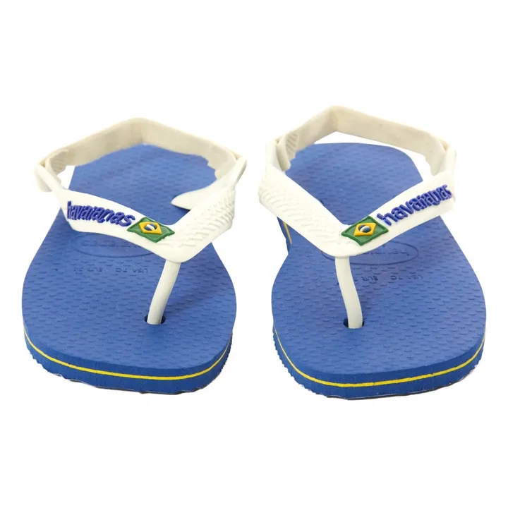 Logo Brasil Baby Flip Flops | Blue- Product image n°4