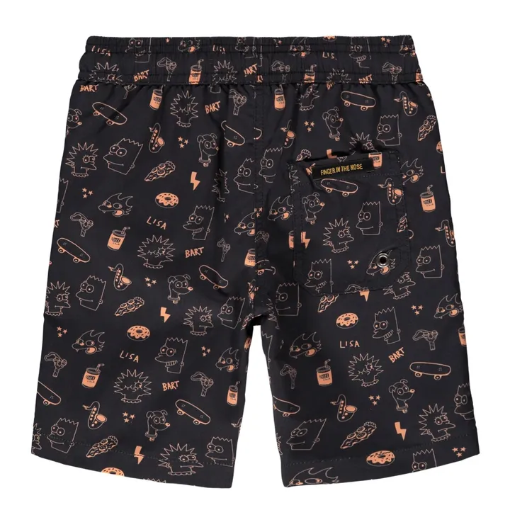 Goodboy Simpson Swim Shorts | Black- Product image n°1