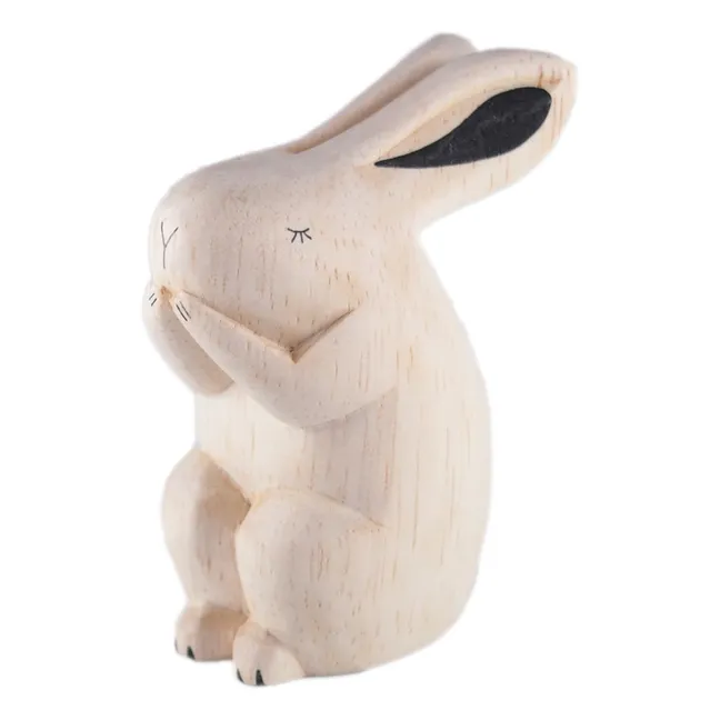Figurita de madera Conejo