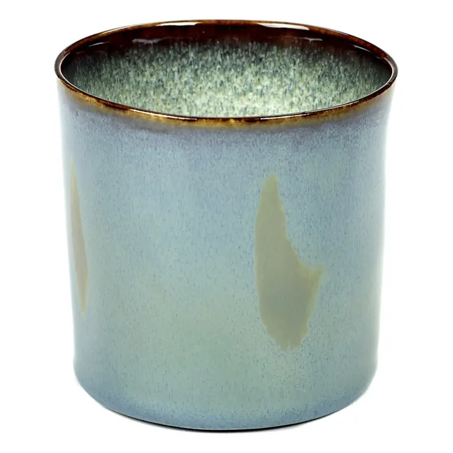 High Cylindrical Cup | Blue