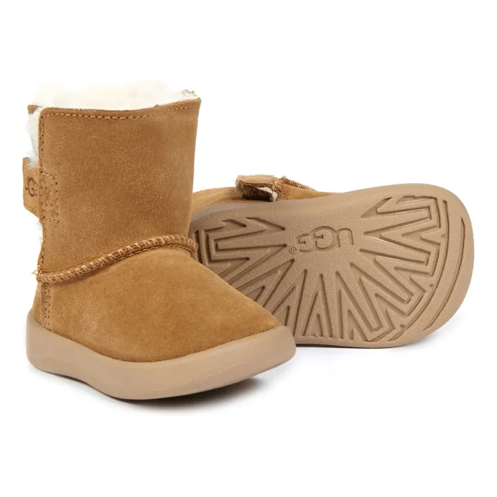 Keelan Fur Lined Boots | Camel- Product image n°2