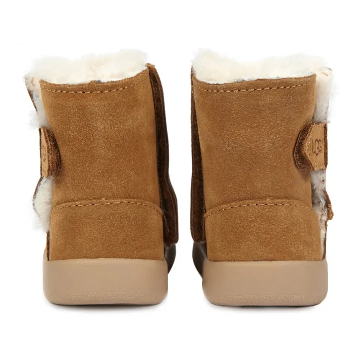 Keelan Fur Lined Boots | Camel- Product image n°4