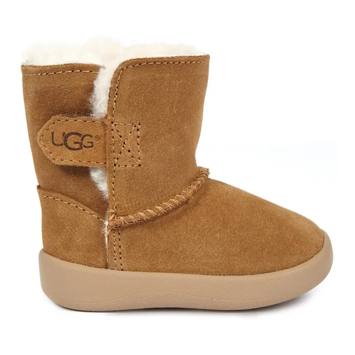 Keelan Fur Lined Boots | Camel- Product image n°0