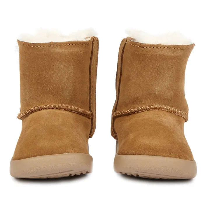 Keelan Fur Lined Boots | Camel- Product image n°3
