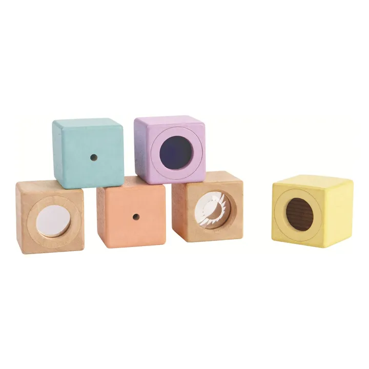 Bloques sensoriales pastel - Set de 6- Imagen del producto n°1