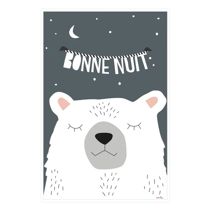 Poster "Bonne Nuit"- Produktbild Nr. 0