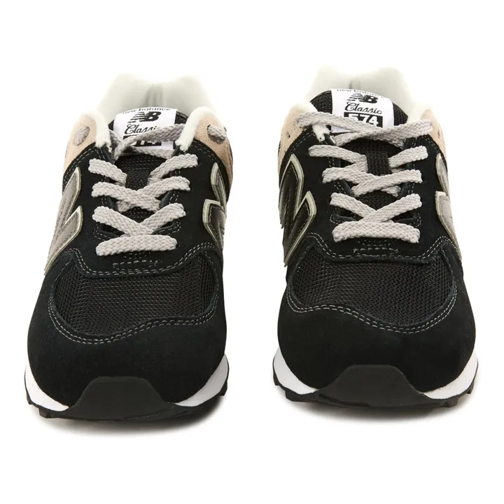 Zapatillas cordones 574 | Negro- Imagen del producto n°3