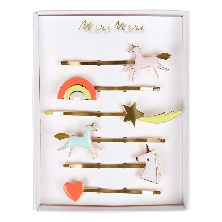 Barrettes Licorne - Set de 6- Image produit n°0