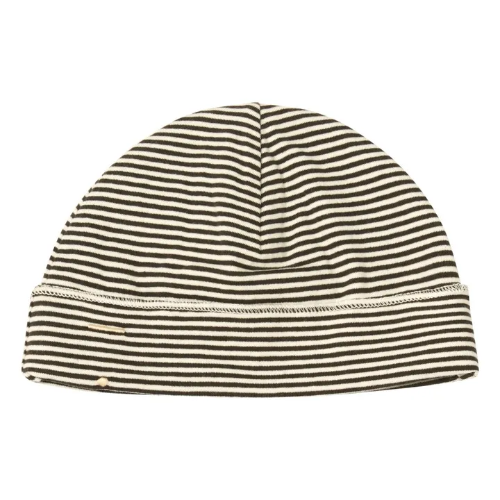 Bonnet Coton Bio | Noir- Image produit n°0