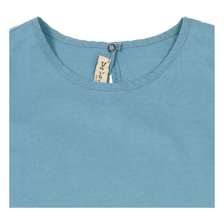 Camiseta volantes | Azul Cielo- Imagen del producto n°1