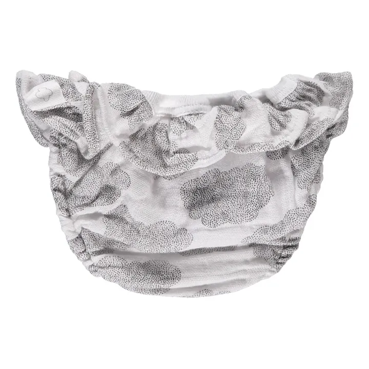 Costume da bagno nuvole in mussola Jane  | Bianco- Immagine del prodotto n°1