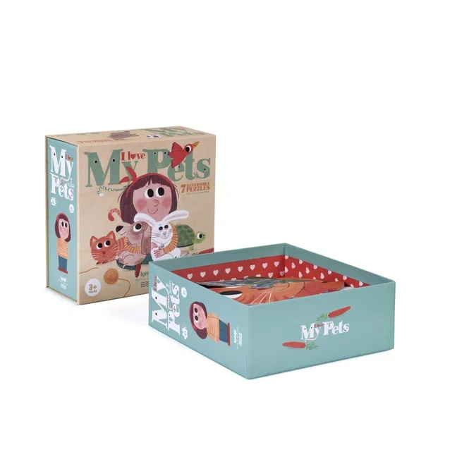 Puzzle animaux I love my pets