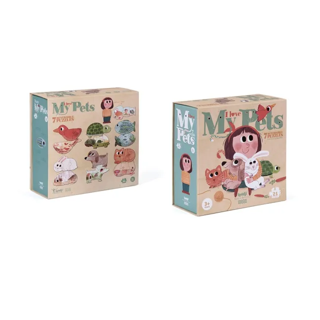 Puzzle animaux I love my pets