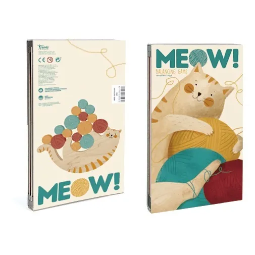 Gleichgewichtsspiel Katze Meow- Produktbild Nr. 1