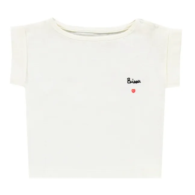 Camiseta Bisou | Blanco