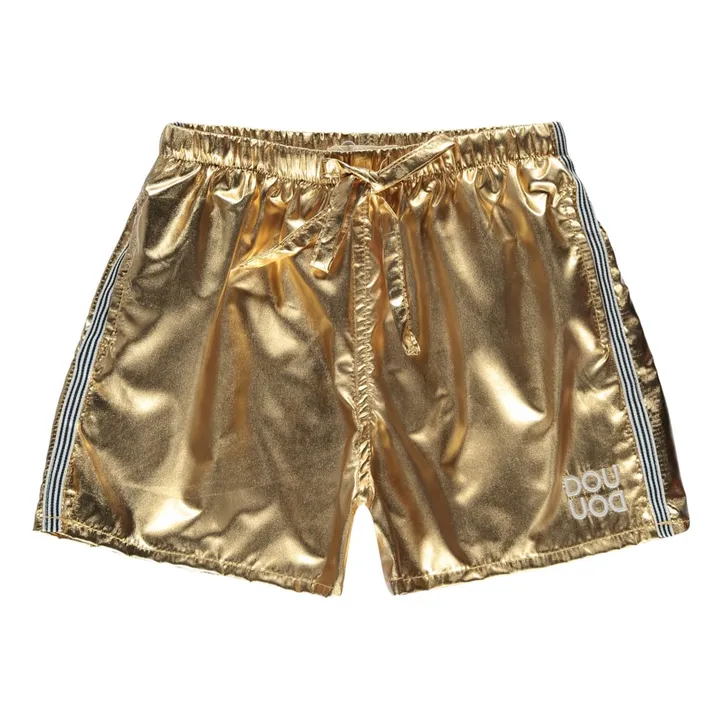 Metallic Shorts | Gold- Product image n°0