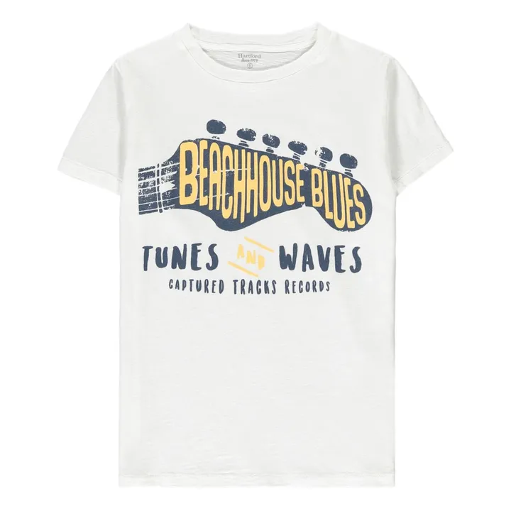 Camiseta "Beach House Blues" | Blanco- Imagen del producto n°0