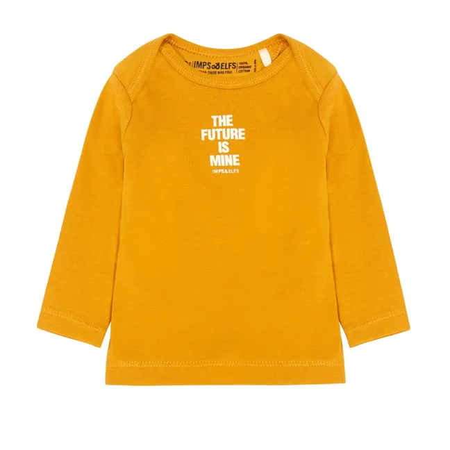 T-Shirt The Future Is Mine Coton Bio | Ocre