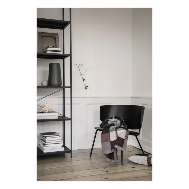 Herman Wood and Metal Chair | Black