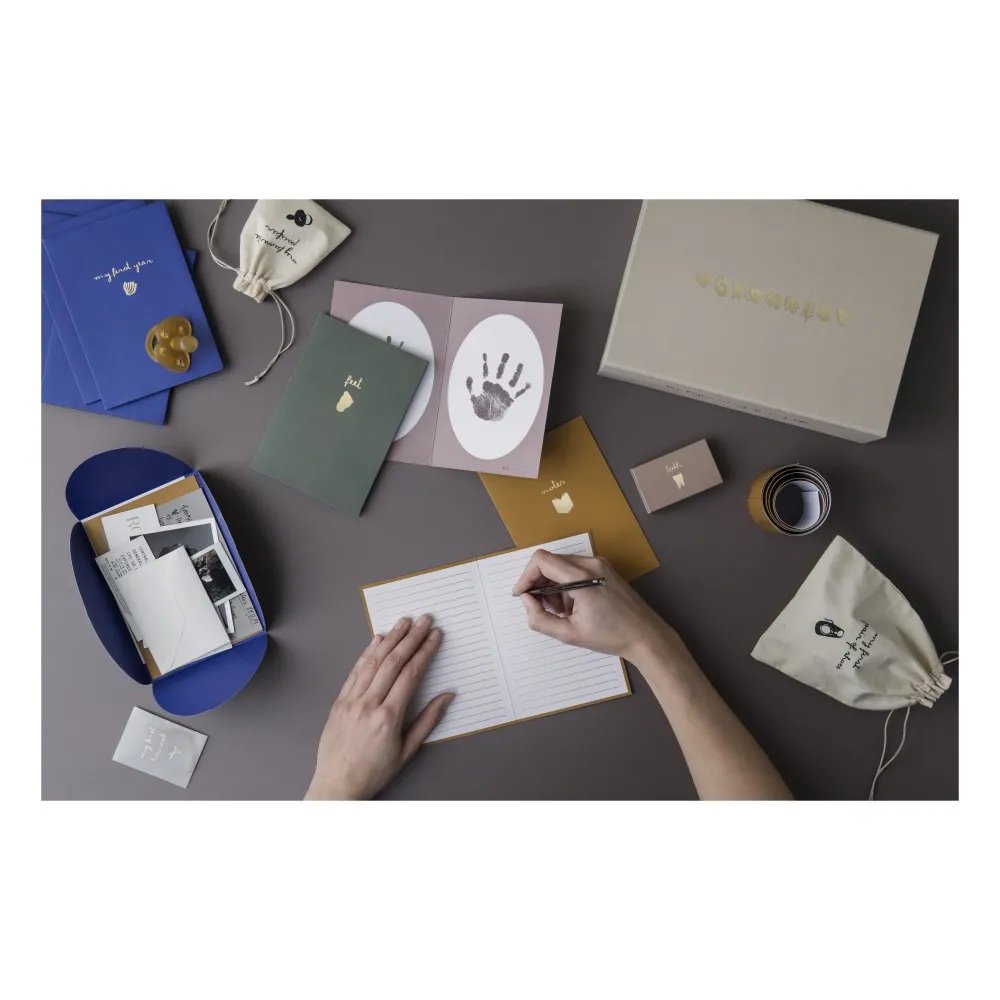 Boîte à souvenirs Le début de ma vie | Ecru- Image produit n°3