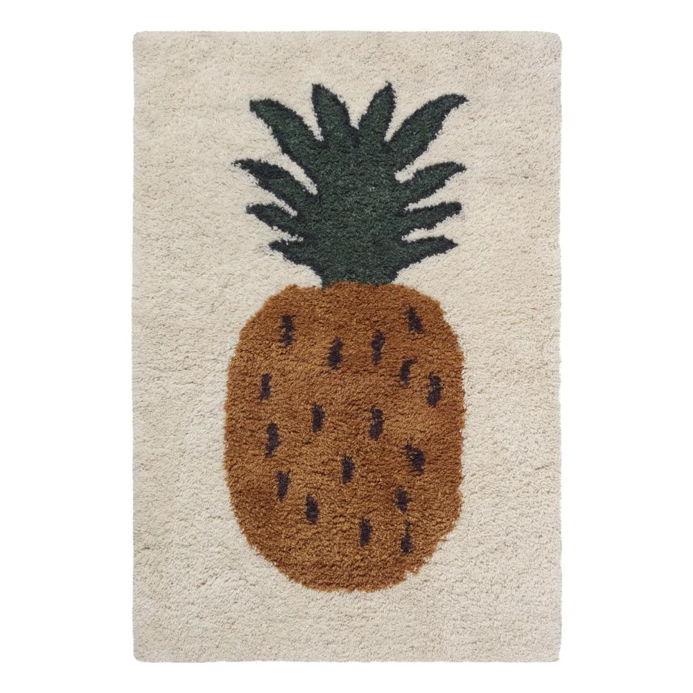 Tapis en laine Fruiticana ananas- Image produit n°0