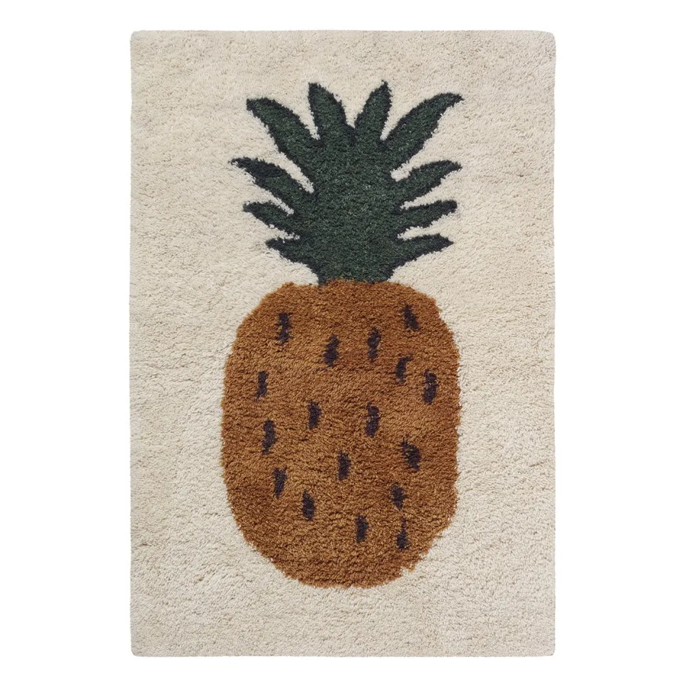 Tapis en laine Fruiticana ananas- Image produit n°2