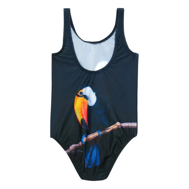 Toucan 1 Piece Swimsuit | Black- Product image n°1