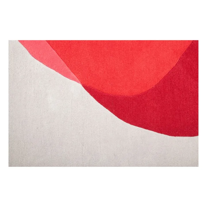 Alfombra Jane artesanal | Rojo- Imagen del producto n°4